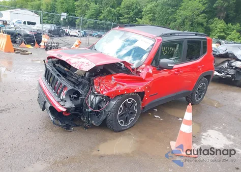 2017 Jeep Renegade Trailhawk 4X4 from USA, damaged, VIN ZACCJBCB2HPG00852